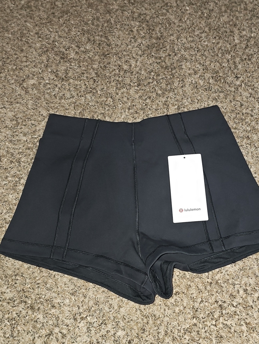 Lululemon Define Micro Short Luon!! Sz Small, Black! High Rise, Slim Fit